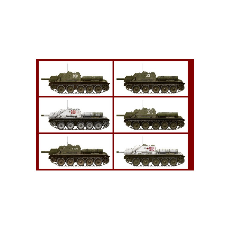 Maquette de Char en plastique SU-122 Early 1/35 Full Int.