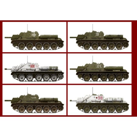 SU-122 EARLY 1/35 plastic tank model Full int. | Scientific-MHD