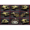 SU-122 EARLY 1/35 plastic tank model Full int. | Scientific-MHD