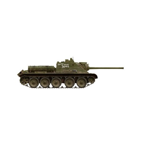 SU-85 plastic tank model 1943 MID 1/35 | Scientific-MHD