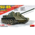 SU-85 plastic tank model 1943 MID 1/35 | Scientific-MHD