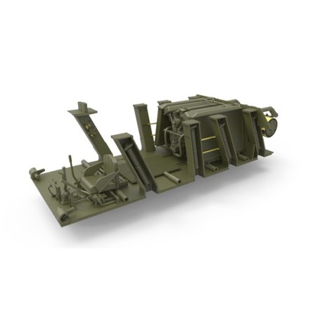 Maquette de Char en plastique SU-85 Mod 1943 Mid 1/35