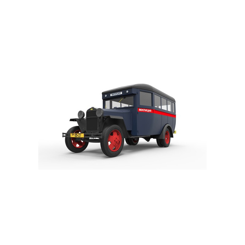 Maquette de camion en plastique GAZ 03 30 Mod 1945 1/35