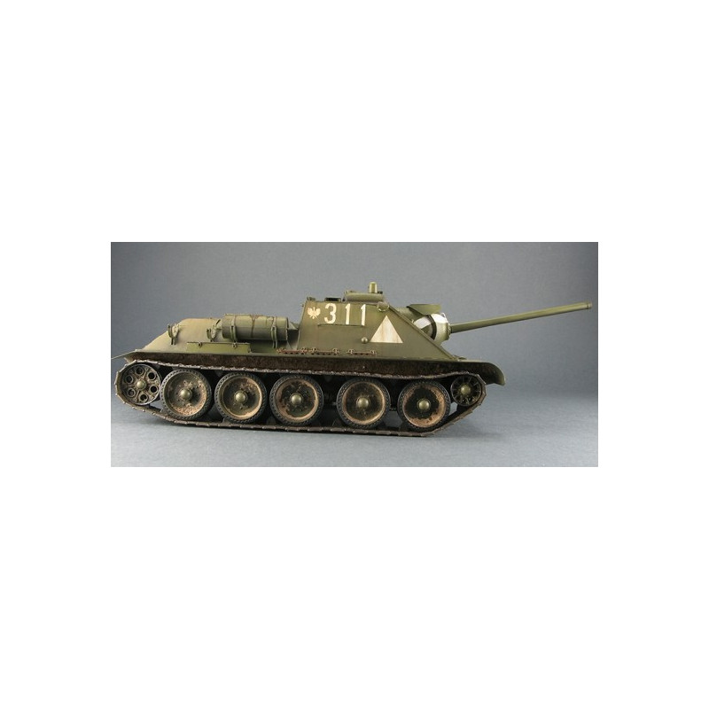 Maquette de Char en plastique SU-85 Mod 1944 Int. Kit 1/35