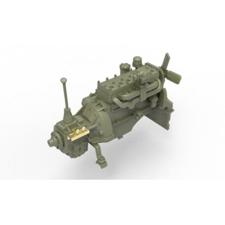 T-60 plastic tank model (T-30 Turret) Interior Kit | Scientific-MHD