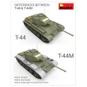 T-44M plastic tank model SOVIET TANK 1/35 | Scientific-MHD