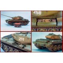 Maquette de Char en plastique T-44M Soviet Tank 1/35