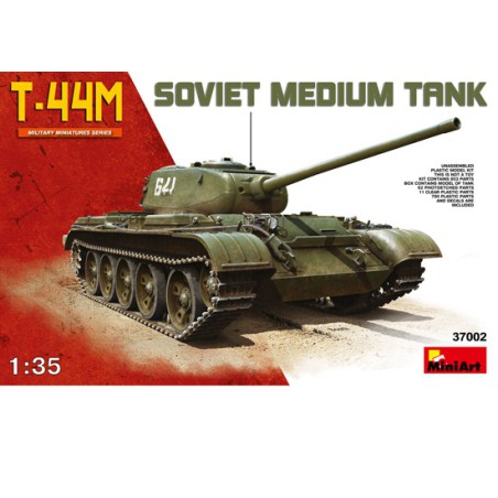 T-44M plastic tank model SOVIET TANK 1/35 | Scientific-MHD