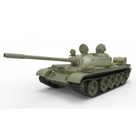 T-55A Early Mod Plastic Tank Tankmodell. 1965. Innenausrüstung | Scientific-MHD