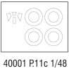 Maquette d'avion en plastique PZL P.11c Expert Set 1/48
