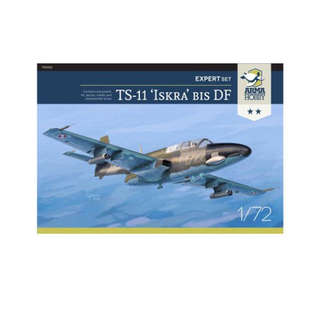 Plastic plane model TS-11 Iskra Expert Set | Scientific-MHD