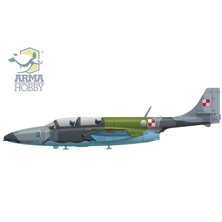 Maquette d'avion en plastique TS-11 Iskra bis DF Expert Set 1/72