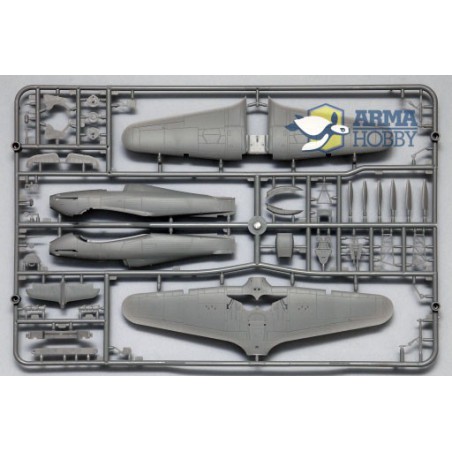 Maquette d'avion en plastique Hurricane Mk I Expert set 1/72