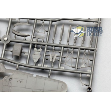 Maquette d'avion en plastique Hurricane Mk I Expert set 1/72