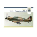 Maquette d'avion en plastique Hawker Hurricane Mk I Junior set 1/72