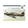 Maquette d'avion en plastique Hawker Hurricane Mk I Junior set 1/72