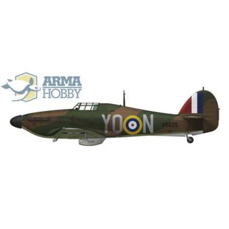 Hawker Hawker Hurricane MK I Junior Set 1/72 Flugzeugmodell | Scientific-MHD