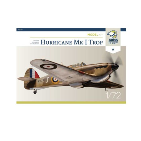 Maquette d'avion en plastique Hurricane Mk I Trop Model kit 1/72