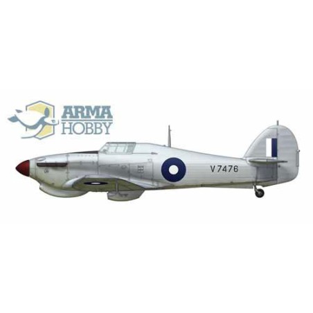 Hurricane MK I TOO MODEL KIT 1/72 plastic plane model | Scientific-MHD