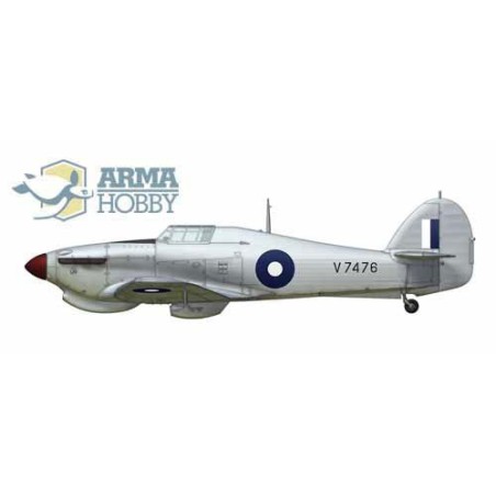 Maquette d'avion en plastique Hurricane Mk I Trop Model kit 1/72