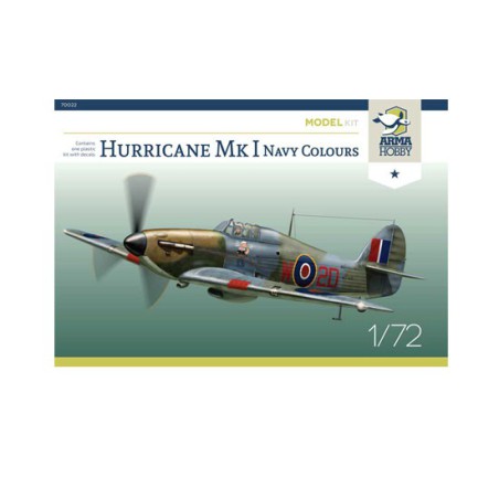 Hurricane Mk I Navy Model Kit 1/72 Kunststoffflugzeugmodell | Scientific-MHD