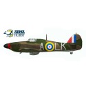 Hurricane plastic plane model MK I Navy Battle of Britain 1/72 | Scientific-MHD