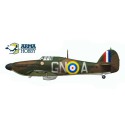 Maquette d'avion en plastique Hurricane Mk I Navy Battle of Britain 1/72