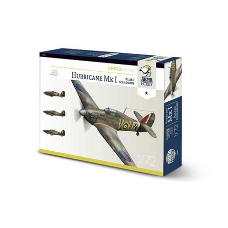 Hurricane MK I Allied Edition 1/72 plastic plastic plane model | Scientific-MHD