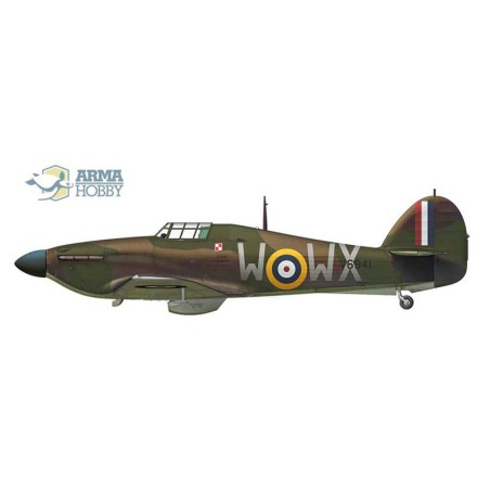 Maquette d'avion en plastique Hurricane Mk I Allied Limited Edition 1/72