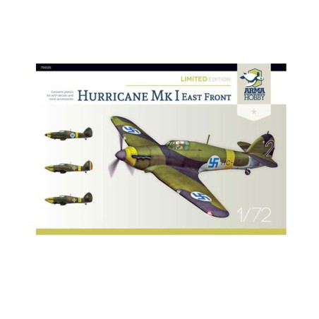 Hurricane plastic plane model MK I East Front Limited Edition 1/72 | Scientific-MHD