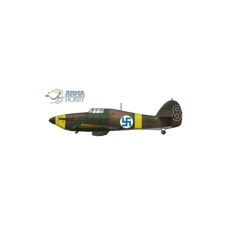 Maquette d'avion en plastique Hurricane Mk I East Front Limited Edition 1/72