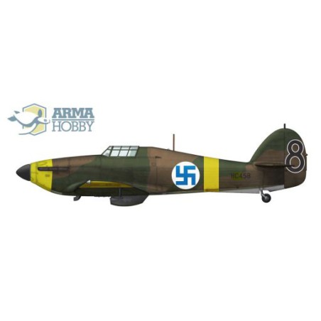 Hurricane plastic plane model MK I East Front Limited Edition 1/72 | Scientific-MHD