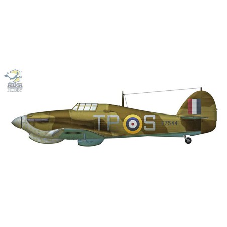 Hurricane Plastikflugzeug Modell Mk I Too French Limited Edition 1/72 | Scientific-MHD