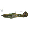 Maquette d'avion en plastique Hurricane Mk I trop French Limited Edition 1/72