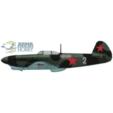 Yakovlev yak-1b plastic plane model Set 1/72 | Scientific-MHD