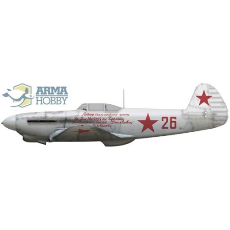 Maquette d'avion en plastique Yakovlev Yak-1b Expert set 1/72