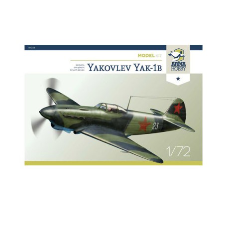 Maquette d'avion en plastique Yakovlev Yak-1b Model kit 1/72