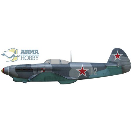 Yak-1b plastic plane model allied Fighter 1/72 | Scientific-MHD