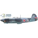 Yak-1b plastic plane model allied Fighter 1/72 | Scientific-MHD