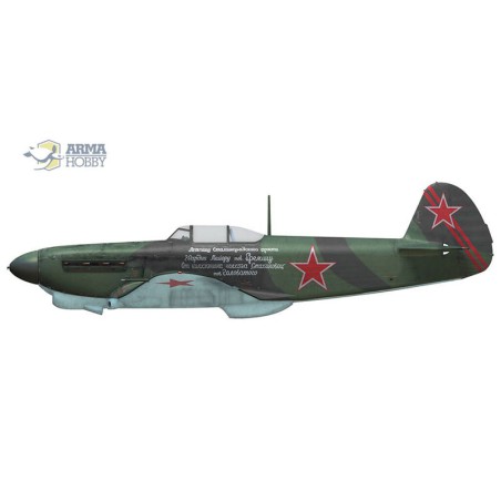 Yakovlev Yak-1b Sowjetische Aces Edition 1/72 Flugzeugflugzeugmodell | Scientific-MHD