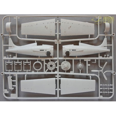 FM-2 Plastikflugzeug Modell Wildcat Expert Set 1/72 | Scientific-MHD