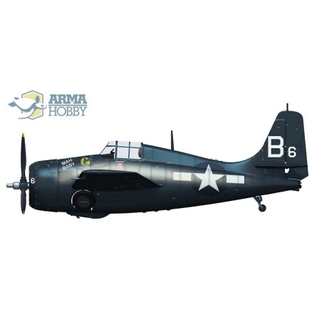 FM-2 Plastikflugzeug Modell Wildcat Expert Set 1/72 | Scientific-MHD