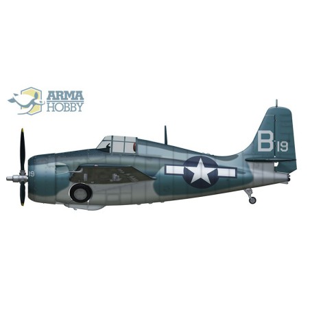 FM-2 Plastikflugzeug Modell Wildcat Expert Set 1/72 | Scientific-MHD