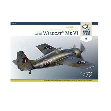 Wildcat Mk VI Modell Kit 1/72 Kunststoffebene Modell | Scientific-MHD