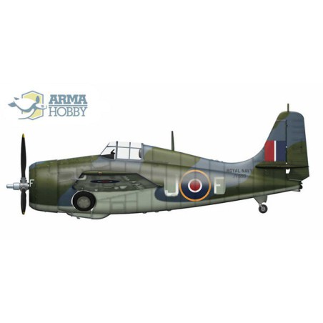 Maquette d'avion en plastique Wildcat Mk VI Model Kit 1/72