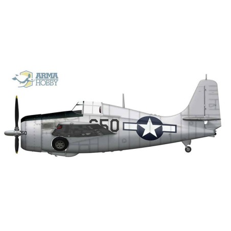 Maquette d'avion en plastique FM-2 Wildcat Training Cats Limited Edition 1/72