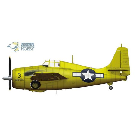 FM-2 plastic plane model WildCat Training Cats Limited Edition 1/72 | Scientific-MHD