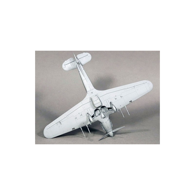 Maquette d'avion en plastique Hurricane Mk IIc Expert set 1/72