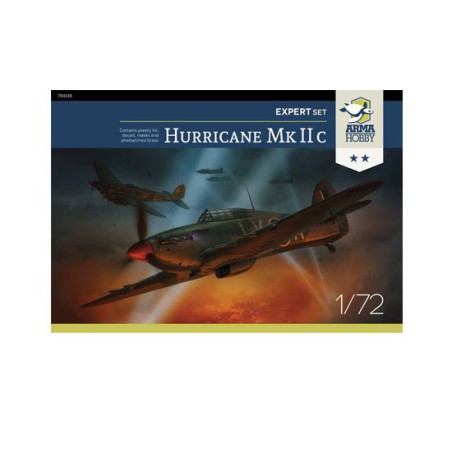 Hurricane Mk IC ICE SET 1/72 Kunststoffflugzeugmodell | Scientific-MHD