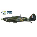 Maquette d'avion en plastique Hurricane Mk IIc Expert set 1/72